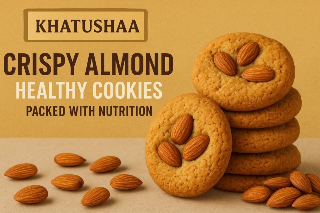 Crispy-Almond -Healthy Cookies