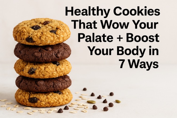 Healthy Cookies That Wow Your Palate + Boost Your Body in 7 Ways 1 Healthy Cookies1 1 1